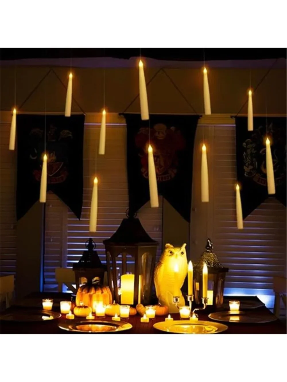 LED Candles with Remote Control -12Pcs Magic Witch Wizard
